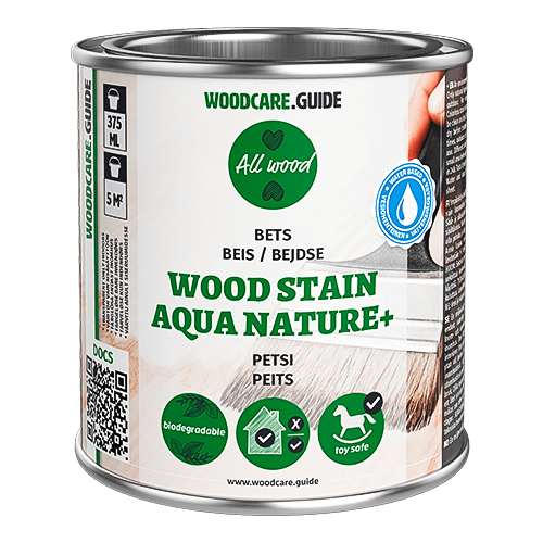 Woodcare.Guide Wood Stain Aqua Nature+ Petsi